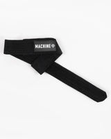 Black Premium Leather Lifting Straps