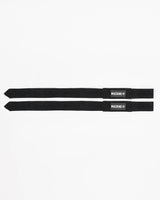 Black Premium Leather Lifting Straps