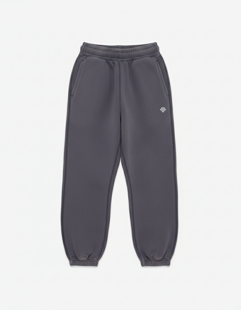 Heavyweight Warm Up Joggers (Washed Black)