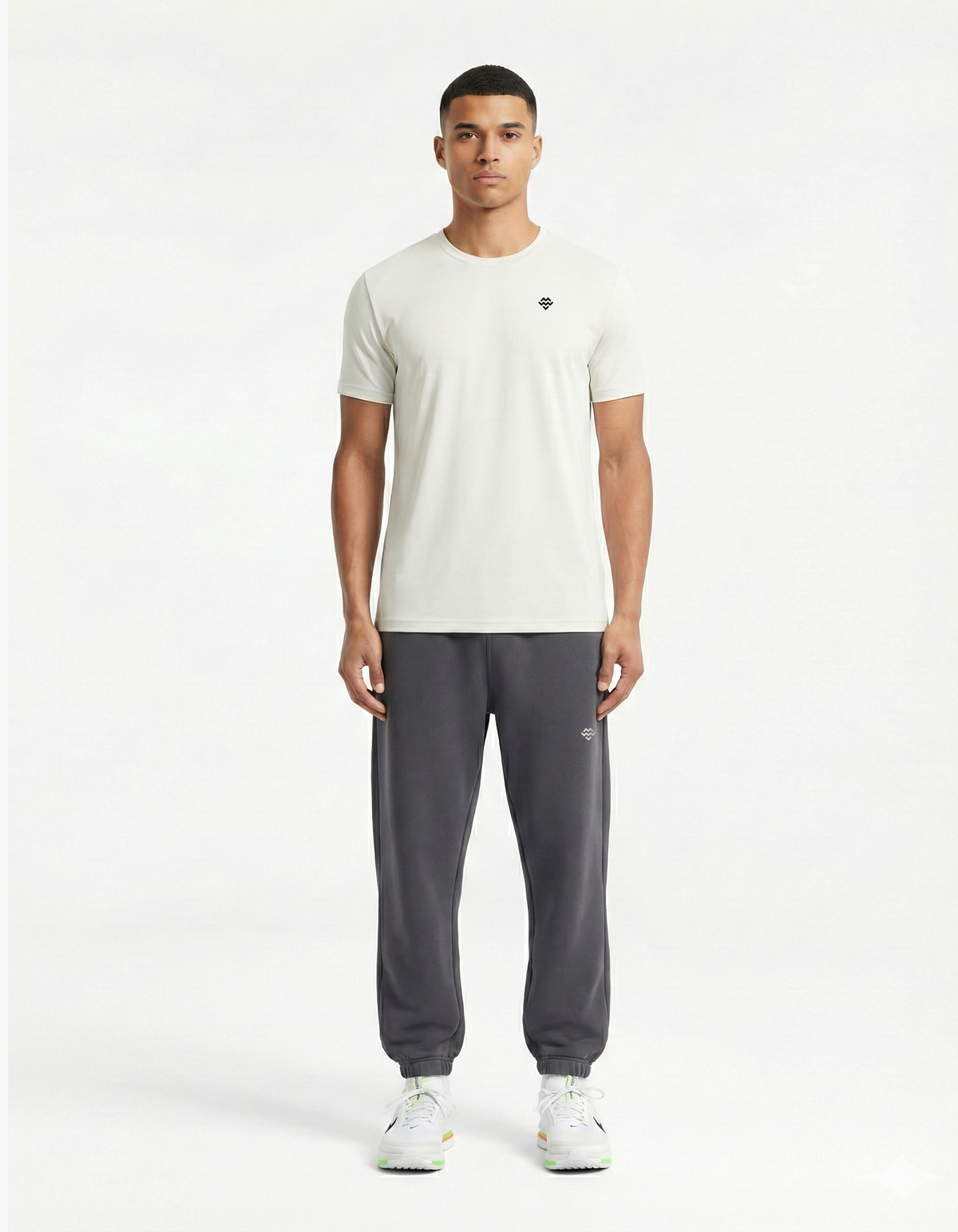 Heavyweight Warm Up Joggers (Washed Black)