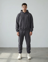 Heavyweight Warm Up Joggers (Washed Black)