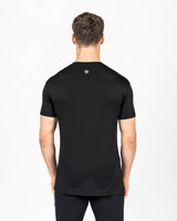 Train Like A Machine Tech T-Shirt (Black/White)