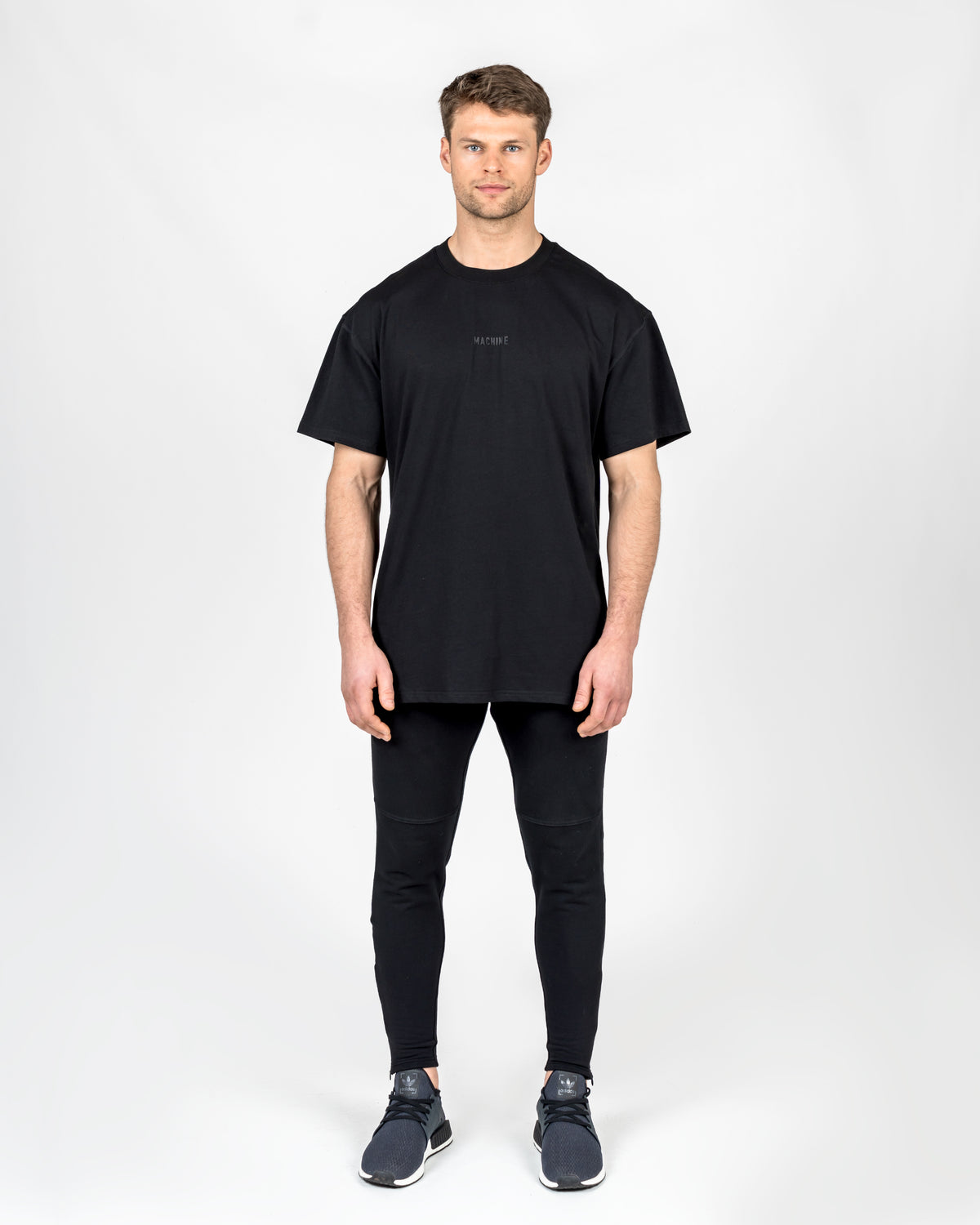 Warm Up Oversized T-Shirt (Black)