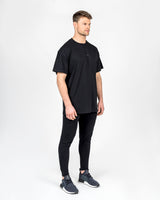 Warm Up Oversized T-Shirt (Black)
