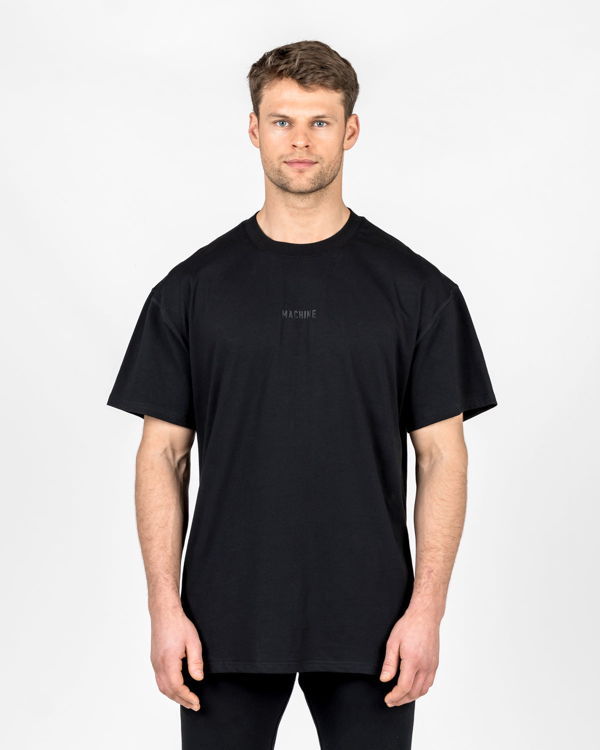 Warm Up Oversized T-Shirt (Black)