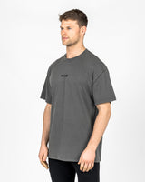 Warm Up Oversized T-Shirt (Washed Black)