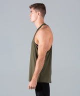 HyperFit V3 Stringer Vest (Khaki) - Machine Fitness