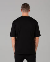 Rated Script T-Shirt (Black/White) - Machine Fitness