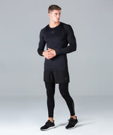 Rush Base Layer Long Sleeve (Black) - Machine Fitness