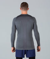 Rush Base Layer Long Sleeve (Grey) - Machine Fitness