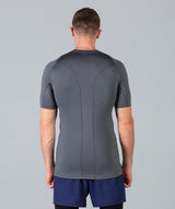 Rush Base Layer Short Sleeve (Grey) - Machine Fitness